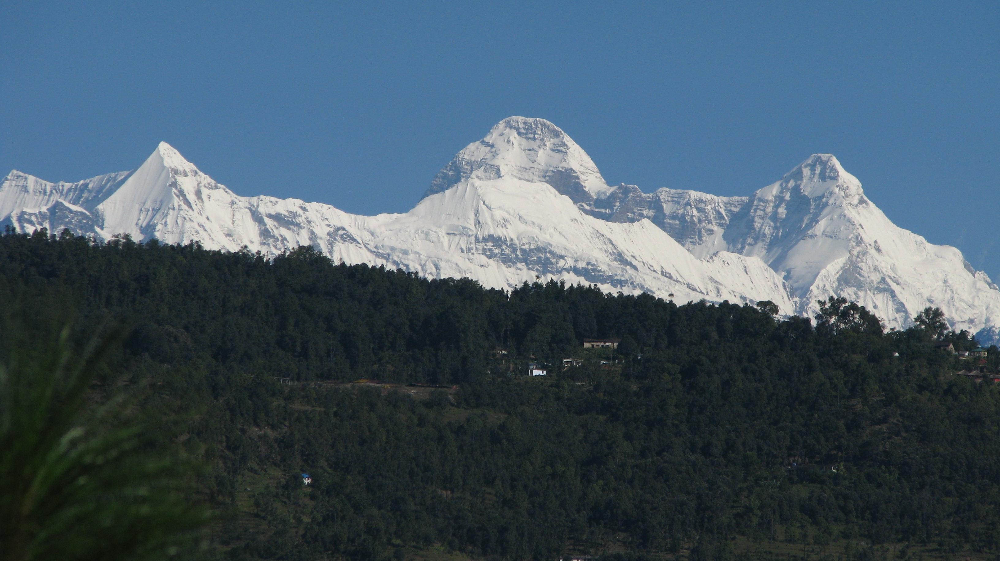 Nanda Devi View from Berinag