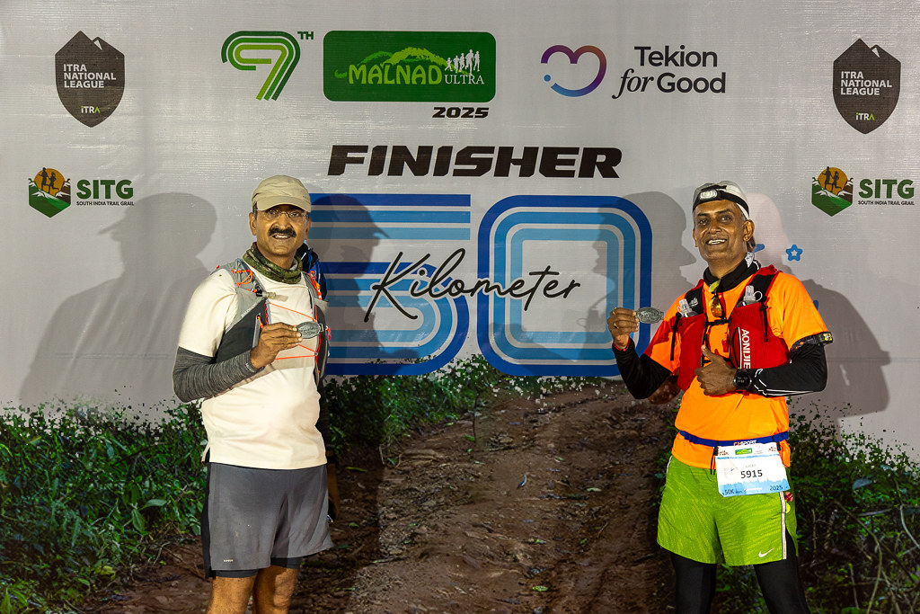 Malnad Ultra – Medal Suresh and Lucky